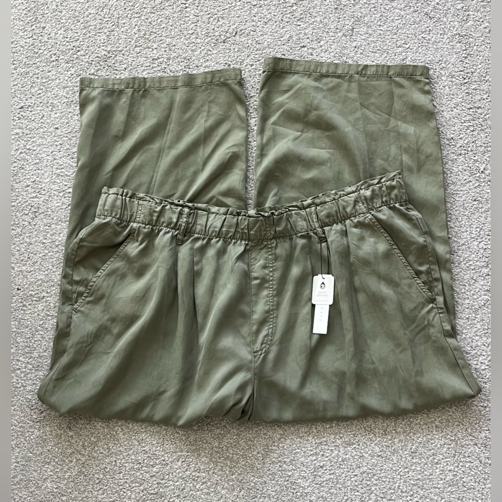 NWT Sanctuary Green Wide Leg Pants Size 3X